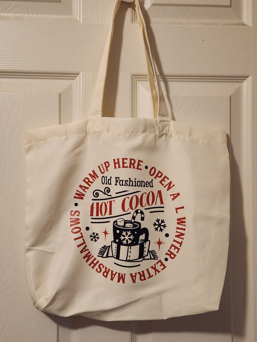 NWOT, HOT COCOA TOTE BAG